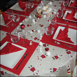 Table noel reveillon